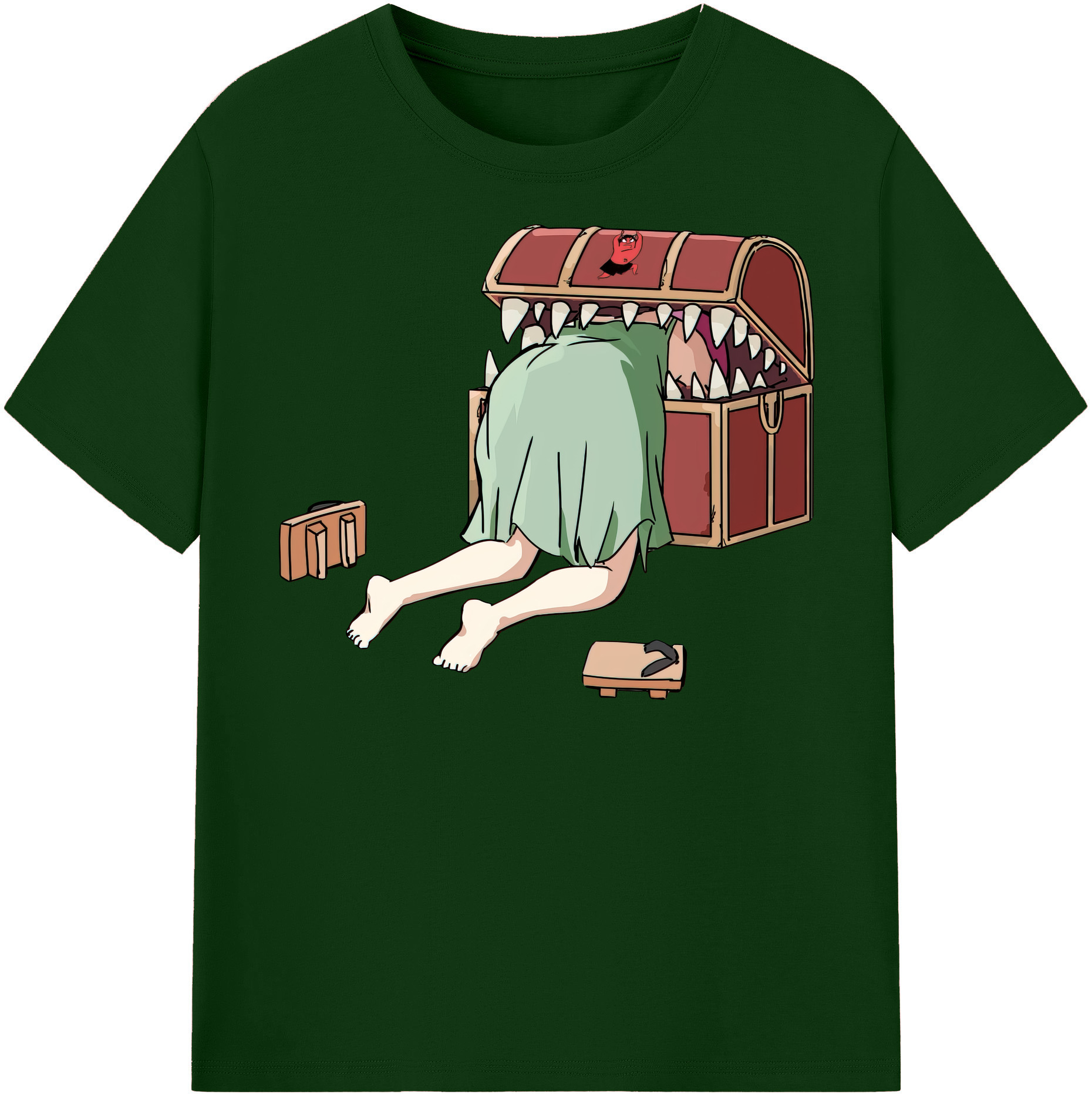 （画像用） 葬送のフリーレン Frieren 綿100％半袖Tシャツ（フロントプリント）